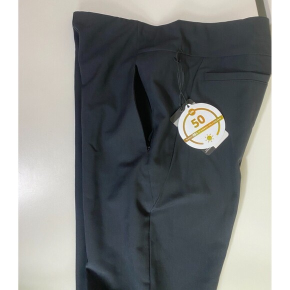 Tail White Label Women's Golf Fitted Shorts Size 6 Black Clean Front Pieced NWT - Picture 6 of 9